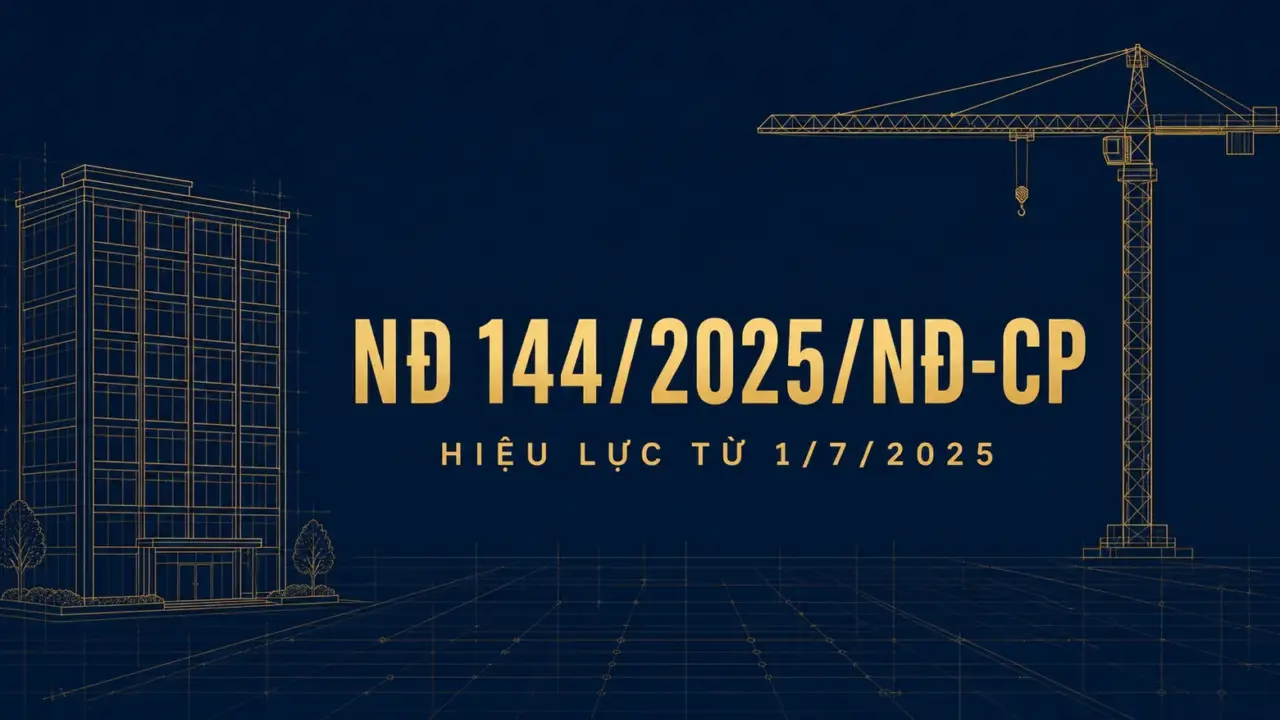 Ảnh bìa Nghị định 144/2025/NĐ-CP hiệu lực từ 1/7/2025