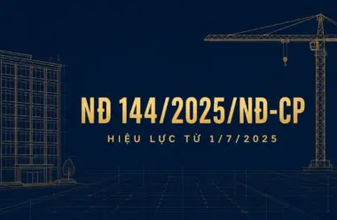 Nghị định 144/2025/NĐ-CP: phân quyền, phân cấp lĩnh vực xây dựng