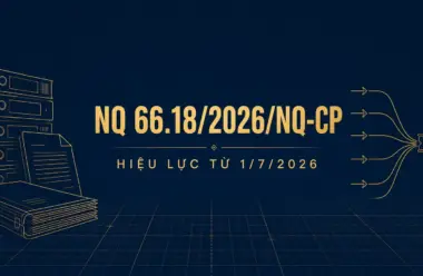 Nghị quyết 66.18/2026/NQ-CP: cắt giảm thủ tục, hồ sơ đã nộp xử lý thế nào