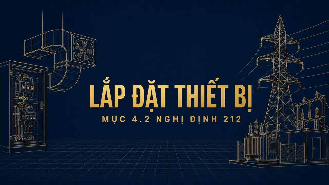 Chứng chỉ hành nghề giám sát lắp đặt thiết bị công trình: ảnh bìa về mục 4.2 Nghị định 212