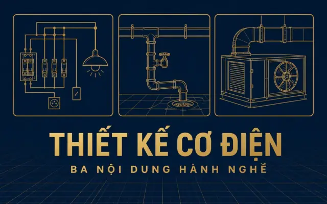 Chứng chỉ hành nghề thiết kế cơ điện công trình: ba nội dung, ba phạm vi