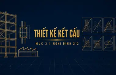 Chứng chỉ hành nghề thiết kế kết cấu công trình: phạm vi định nghĩa bằng phép trừ