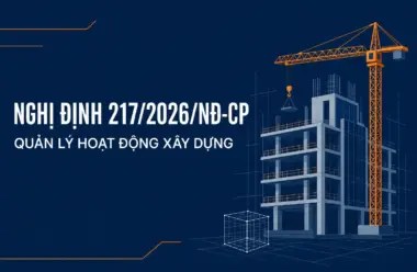 Quản lý hoạt động xây dựng