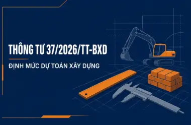 Hướng dẫn phương pháp xác định định mức dự toán và các chỉ tiêu kinh tế kỹ thuật