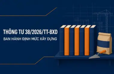 Ban hành định mức xây dựng