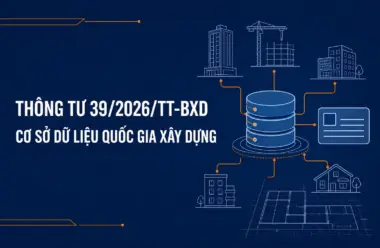 Hướng dẫn Hệ thống thông tin, Cơ sở dữ liệu quốc gia về hoạt động xây dựng