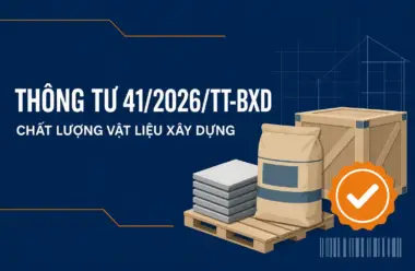 Quản lý chất lượng sản phẩm, hàng hóa vật liệu xây dựng