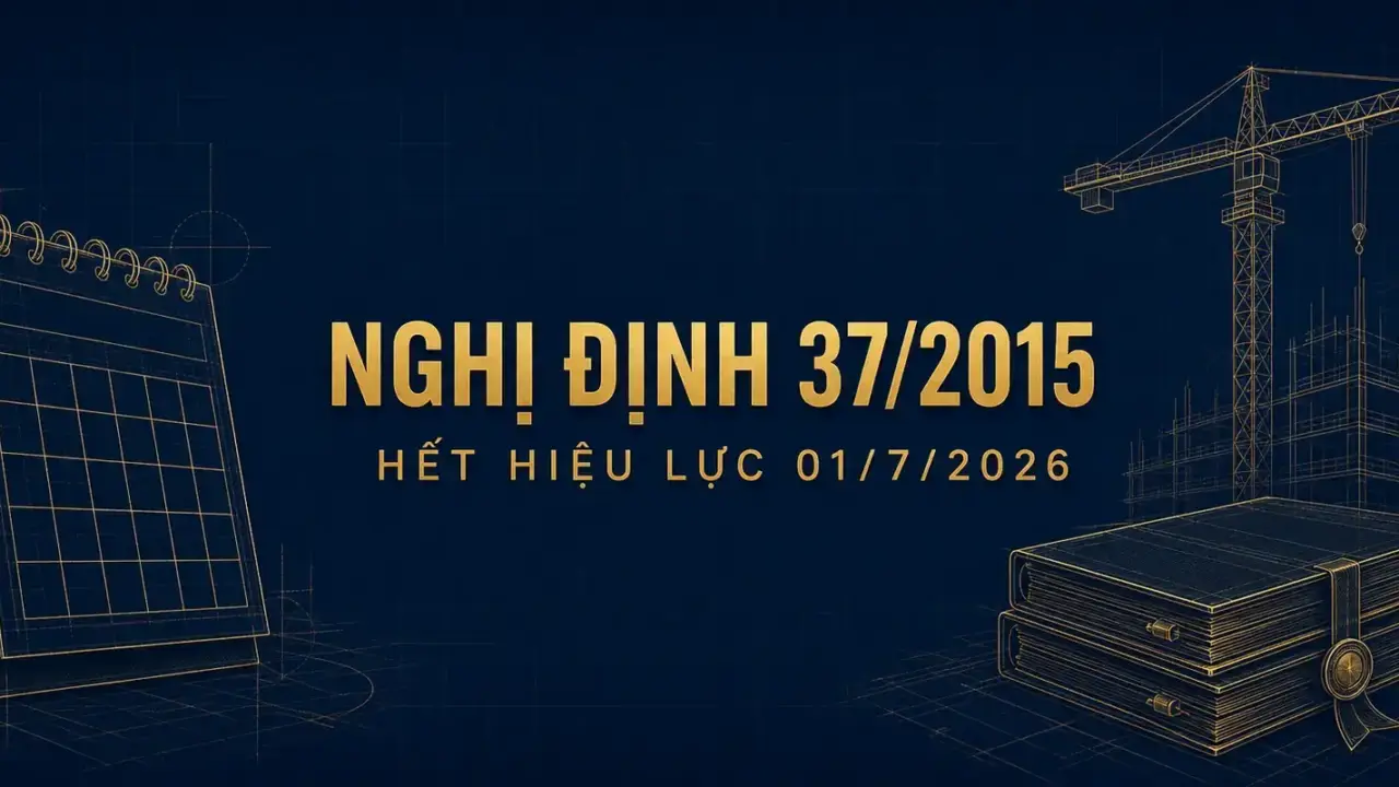 Nghị định 37/2015 còn hiệu lực không: hết hiệu lực từ 01/7/2026 theo Nghị định 210/2026