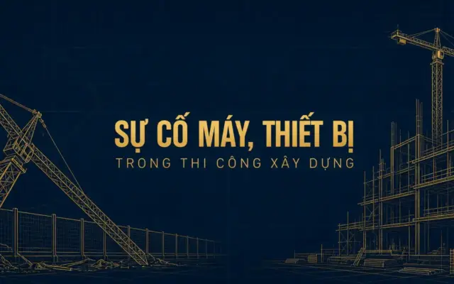 Sự cố do máy, thiết bị thi công: 1 ngoại lệ đảo ngược thẩm quyền
